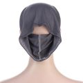Solid Color Women's Islamic Muslim Hijab Turban Cap Women Hijab Undercap With Ear Hole Hijab Caps Bandanas Cap Headscarf Bonnet. 