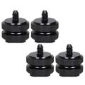1 Pcs Magic Arm 11 Inch Articulating Arm Magic Friction & 4 Pcs 1/4 Inch Tripod Screw Flash Shoe Mount. 