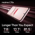 realme C75x | 6GB RAM + 128GB ROM. 