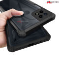PlusCase for Realme C25 / C25s Case Air Cushion Hard Clear Shockproof Back Cover. 