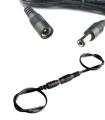 DC male female adapter 2.1 power cable connector DC jack cable. 