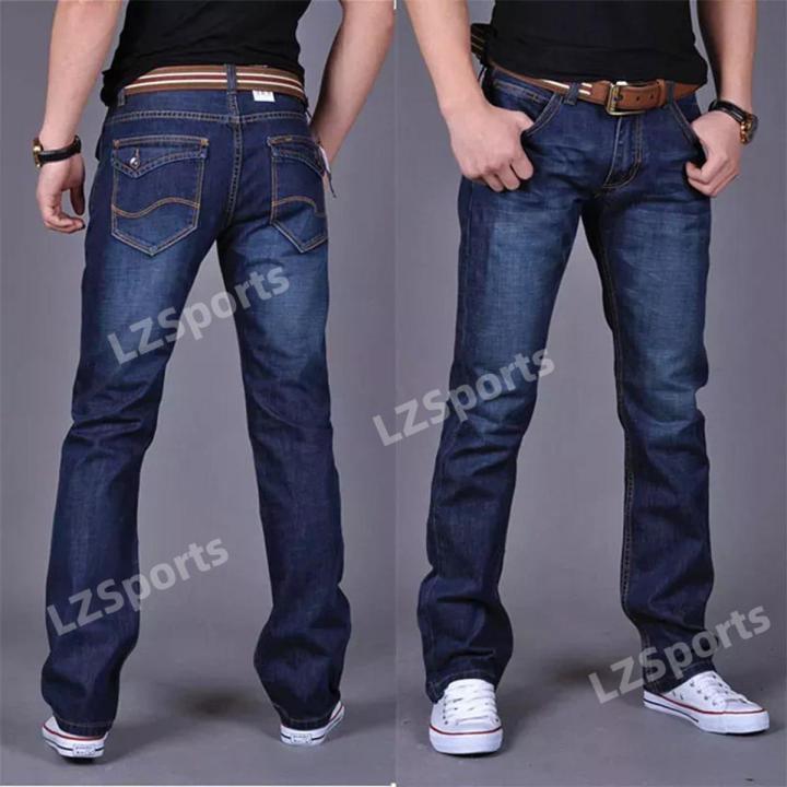 Ready stock 6699 straight cut jeans slim fit jeans men straight jeansjeans men denim jean