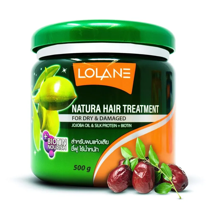 Lolane%20Natura%20Hair%20Treatment%20Repair%20Dry%20Damaged%20Jojoba%20oil%20silk%20proteien+%20Biotin%20%20500ml%20-%20Image%202