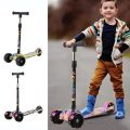Kids Toddlers Scooters 3 Wheels Kick Scooter with PU Flashing Wheels Scooters for Boys Girls Children from 2 to 12 Year Old. 