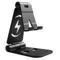 Foldable Phone Stand | Multi-Angle Plastic Mobile Phone Bracket | Portable Mobile Phone Holder | Adjustable Cell Phone Holder for Desk | Desktop Mobile Stand | Adjustable Stand for IPhone, Smartphones & Tablets (4-13 inch) | Universal Tablet Stand. 