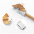 Single hole metal pencil sharpener stainless steel pencil sharpener Stationery Queena. 