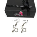 Heart status scope Earrings Gift for Doctors and Nurses with FREE GIFT BOX. 