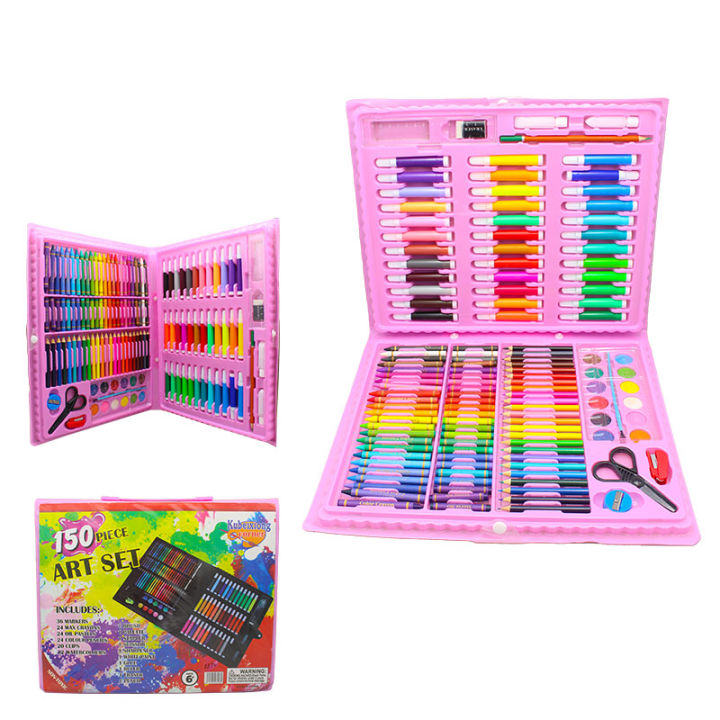 Colouring%20Kit,%20150%20Pcs%20Colour%20Box%20Set,%20Kids%20Colouring%20Kit,%20Multifunctional%20Colour%20Box,%20Best%20Coloring%20Set,%20Drawing%20Kit,%20Art%20Set%20for%20Kids,%20Painting%20Set%20for%20children,%20Pencils%20Crayons%20Markers%20Art%20Drawing%20Kits,%20Perfect%20Gift%20for%20Boys%20Girls%20-%20Image%206