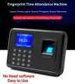Imported Professional Biometric Fingerprint Time Attendance Machine Clock Recorder Employee Digital Electronic English Voice Reader Machine . No Need Software.. 