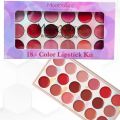 Moccallure Professional 18-Colors Lipstick Kit | Long-Lasting, Hydrating & Compact Makeup Palette. 