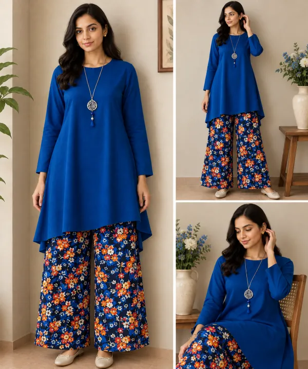 2Pc%20Stitched%20ladies%20dress%20-%20Trendy,%20Comfortable,%20linen%20dress%20Easy%20to%20Wear%20casual%20dress%20,%20dress%20for%20ladies%20-%20Image%203