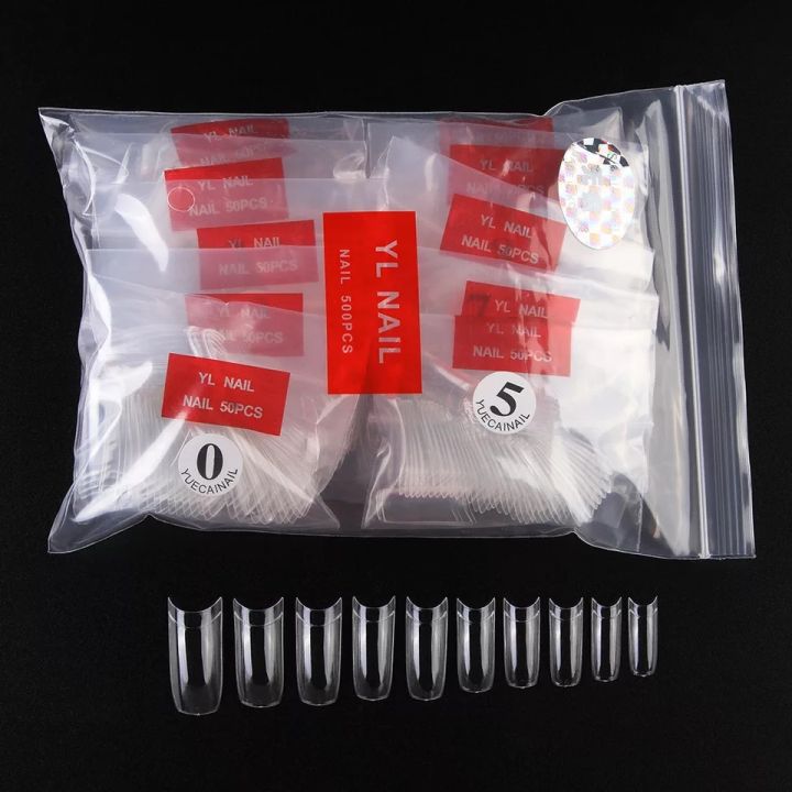 50Pcs Artificial French Nail tips