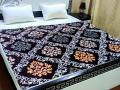 Red and Blue Super Soft Fluffy (AC) Fleece Blanket(kambal) for Double Bed King Size - Luxury Premium Quality. 