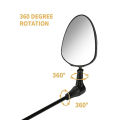 JDXHLAU 2 Pack Bike Helmet Mirror, 360 Degree Adjustable Bicycle Rear View Mirror Bike Mirror Lightweight for Cycling. 