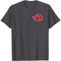 Naruto Shippuden Akatsuki Cloud Short Sleeve T-Shirt. 