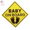 Baby on Board Car-Styling Vehicle Body Windshield Reflective Sticker Decals. 
