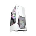 BLAZER WHiTE GAMiNG PC CASE WiTH AA-222 RGB FAN. 