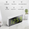 Smart Timer Mini Square Small Alarm Clock Cartoon Digital Practical Simple Luminous Electronic Clock. 