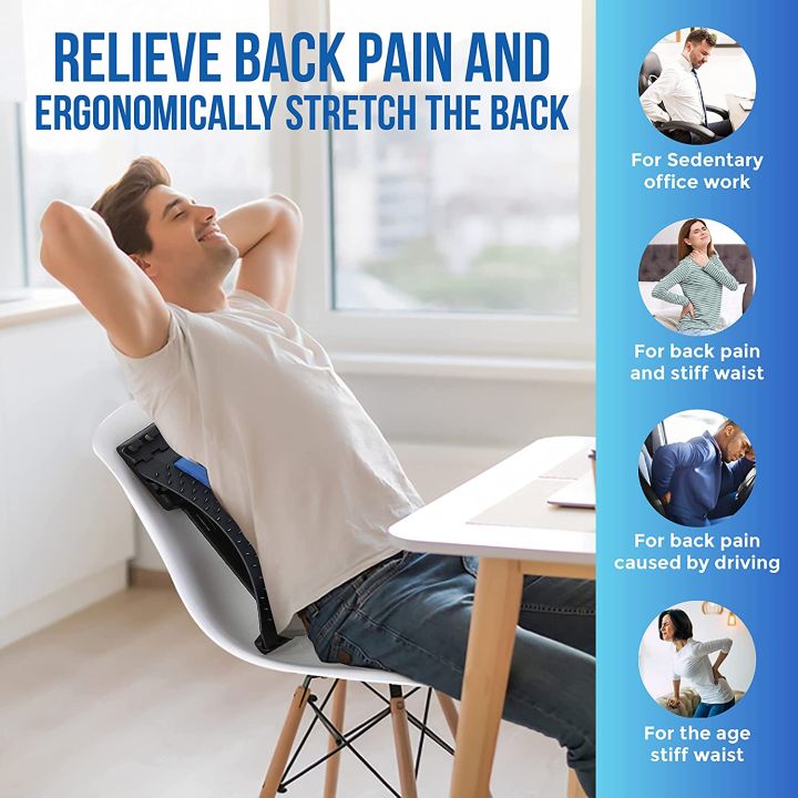 Magic%20Back%20Stretcher%20Lower%20Lumbar%20Massage%20Support%20Spine%20Pain%20Relief%20-%20Image%202