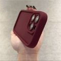 [Glamorous] Advanced Wine Red Applicable iphone15promax Phone Case Apple 14pro New xr Female 13/12、11. 