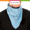 Techmanistan Ethnic Unisex Bandana Scarf Head Wrap Scarf For Boys - Paisley Printed Bandana For Boys, Bandana for Girls, Bandana for Men Head, Bandana for Boys, Bandana for Men Black. 