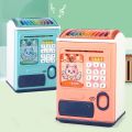 Kids Electronic Piggy Cartoon Password Saving Money for Bill and Fun Toy for Boys Girls Money Box for Kids,Piggy Bank, Electronic ATM Machine, Finger Print ATM Machine, Best Gift For Kids , ATM Machine. 