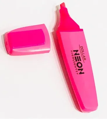 Dollar%20Neon%20Highlighter%20pen(%20pack%20of%201,4%20&%205%20multicolor)%20-%20Image%205