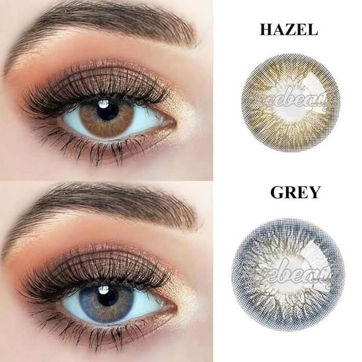 Eyes Color Lenses With Case - Eye lenses for Girls & Boys - Give a colored look to your eyes - Soft Lens - Color lens - Party wear and casual range available (Water Kit & Box)
