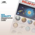 Solar System Wall Chart | HD pictures Wall Poster for Classroom and School Decoration Printed on 200 grams Laminated Card 20*30 inches. 