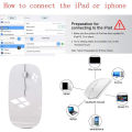 Wireless Mouse for MacBook Air Bluetooth Mouse for MacBook Pro Air Laptop MacBook Mac Windows Bluetooth Mouse for iPad. 