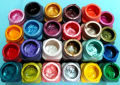 Acrylic Paint - Pack Of 24 - Metallic Liquids - 25ml Each Bottle - Calligraphy - Fabric Paint - Wood Paint - Canvas Paint - Metal Paint. 