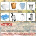 Water Heater - Portable Heater 1000W 10in 110V - Travel Electric Immersion Heater Element - Calentador de Agua Electrico Boiler Element Heating Coil Fit for Camping Inflatable Pool Bathtub. 