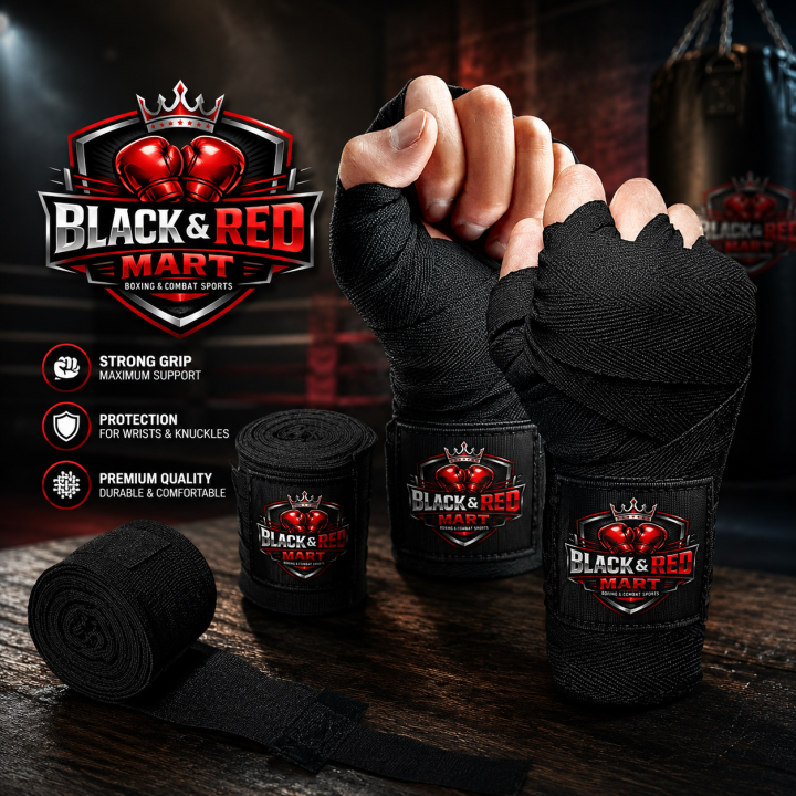 5 Meter Hand Wrap Boxing Hand Wraps Hand Bandage Boxing Bandage Wrist Grips Hand Band MMA Wrist Band Boxing Fitness Gym Yoga (1 Pair).