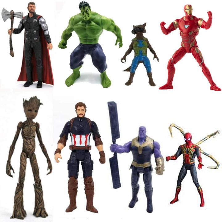 Marvel%20avengers%20Legends%20Series%208pcs%20action%20figures%20set%20Collectible%20toys%20for%20kids%20-%20Image%202