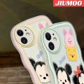 JIUMOO For VIVO Y30 vivo Y30i vivo Y50 Case Cartoon Cute Mickey Macaron Colorful Lovely Cream Wave Border Soft Clear Shockproof Phone Cases Creative Camera Transparent Casing Simple Gentle Protective Cover. 