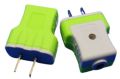 2pcs HQ AC/DC 110V, 220V 16A rotating pole plug fireproof high-power power plug. 