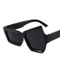 New Style Large and Small Eye Sun Glasses Internet Hot European and American Style Super Popular Eyebrow Picking Funny Personality Irregular Sunglasses for Women. 