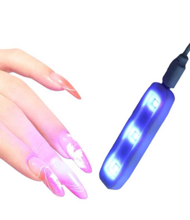 3W uv light Portable Mini USB and c type Nail Art Dryer UV Gel Polish dryer