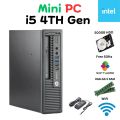 HP G1 800 Mini PC with 8GB RAM, 500GB HDD, and Wi-Fi | USSF Size. 