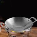 Korean Ramen Noodle Pot Household Hot Pot Seafood Pot for Home Kitchen S. 