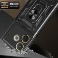 Vantime for OPPO A5 Pro 4G 5G Case Hard Sliding Lens Protect Stand Holder Back Cover. 