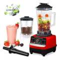 Silver Crest Blender SC-1589 High Performance Power Blender for Kitchen Professional Blender Smoothies Mixer Maker  2 in 1 With 4500W 100% Copper 2L Jug And 700ml Grinder Power Full Motor Easy To Operate or Clean and Safety & Long Service Life, Crushing |. 