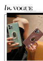 For OPPO Reno2 F / OPPO Reno 2F Back Cover + Rhinestone Ring Holder Stand Shiny Plating Square Bumper Girls Phone Case Soft TPU Silicone Shockproof Protective Cover. 
