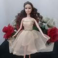 Barbie doll dress | Barbie clothes | doll clothes | party dress | Barbie party dress |11 inch doll |doll clothes. 