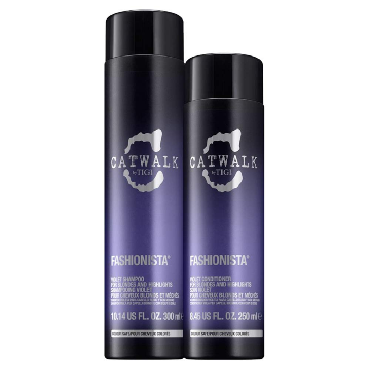 Tigi Catwalk Fashionista Violet Set (Shampoo 300 ml + Conditioner 250 ml)