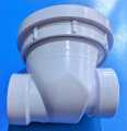 PVC Drainage Non-Return Valve. 