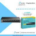 TP-Link Network Gigabit Desktop Switch LS109P 9-Port 10/100Mbps Desktop Switch with 8-Port PoE+ - 18 Months Brand Warranty. 