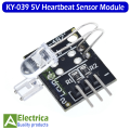 KY-039 5V Heartbeat Sensor Senser Detector Module By Finger For Arduino by Electrica. 