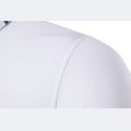 Men's Spring And Autumn Lapel Long Sleeve POLO Shirt Business Printing Casual Simple Top. 