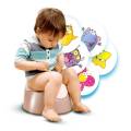 5pcs Training Toilet Color Changing Stickers Pee Targets Potty Training Seat Stickers Urinal Bullseye for Kids Toddler Boys Girl. 